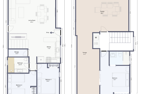 Продажа виллы в Аликанте, Испания 3 спальни, 108м2 №146905 - фото 24