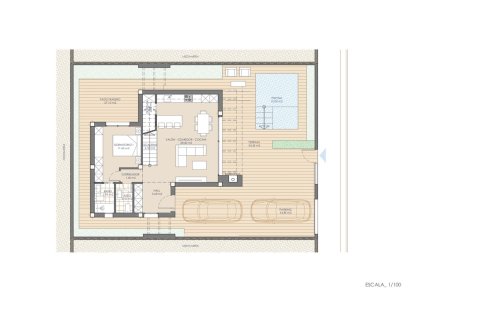 Villa till salu San Juan de Terreros, Almeria, Spanien 3 sovrum, 125 kvm. Nr. 134415 - foto 18