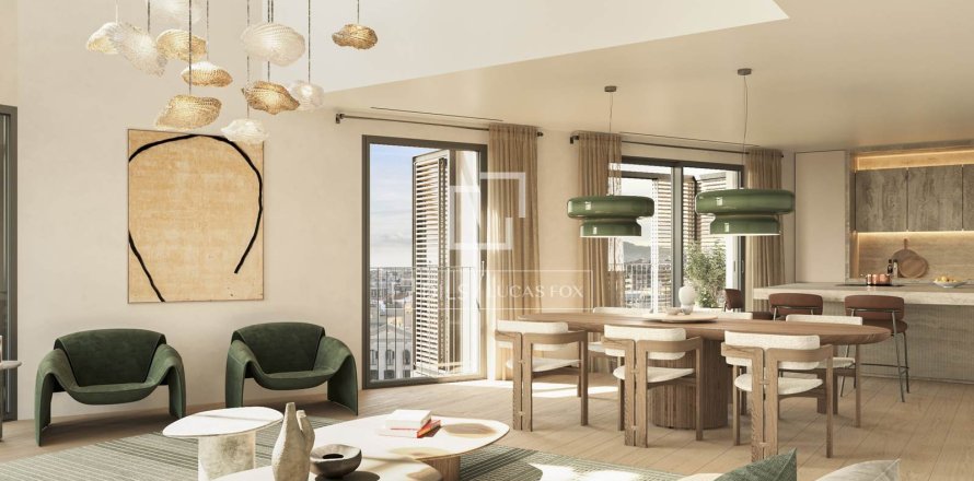 Dzīvoklis Barcelona, Spānijā 4 istabas, 125 m2 Nr. 150676