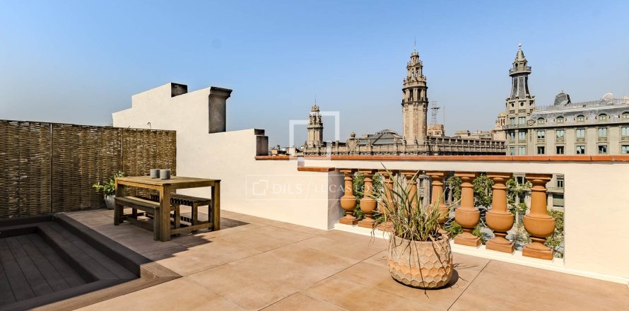 Penthouse w Barcelona, Hiszpania 1 sypialnia, 40 mkw. nr 150672