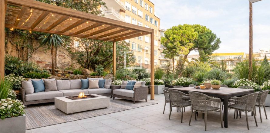 Huoneisto Barcelona, Espanja 4 makuuhuonetta, 161 m2 No. 150677