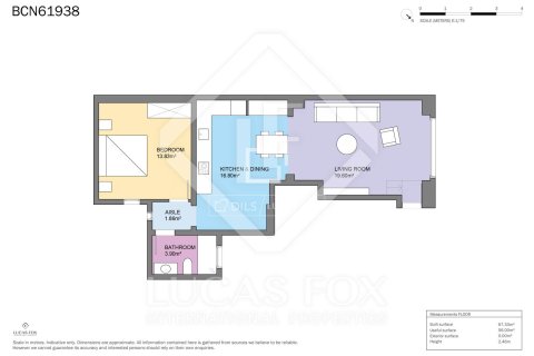 Apartment à vendre à Barcelona, Espagne, 1 chambre, 67 m2 No. 150673 - photo 27