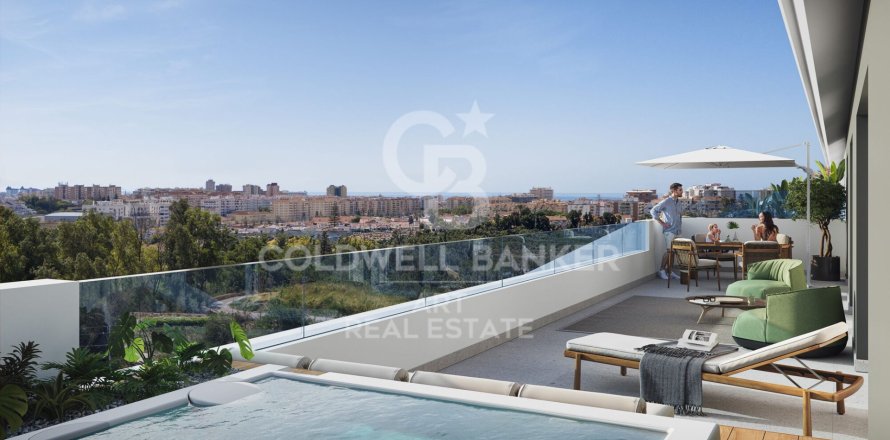 Пентхаус в Фуэнхирола, Малага, Испания 2 спальни, 165м2 №157233