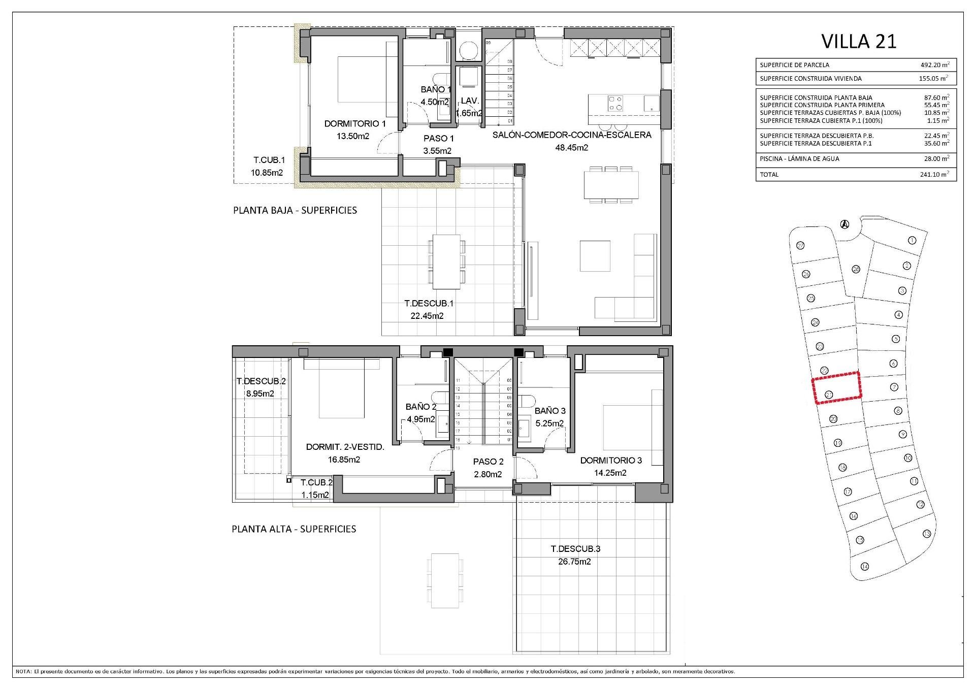 Villa i Finestrat, Alicante, Spanien 3 sovrum, 155 kvm. Nr. 161717