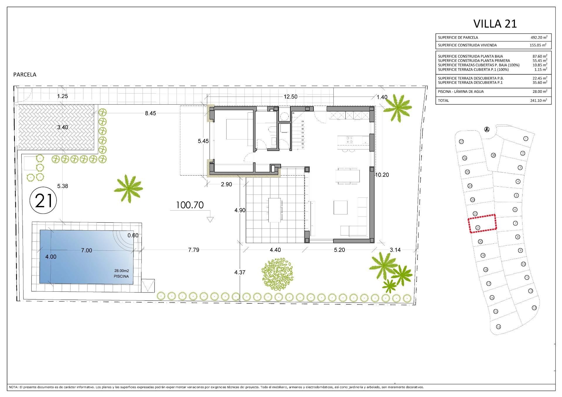 Villa i Finestrat, Alicante, Spanien 3 sovrum, 155 kvm. Nr. 161717