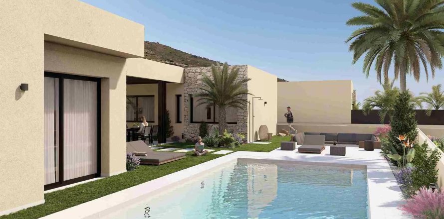 Willa w Banos Y Mendigo, Murcia, Hiszpania 4 sypialnie,  nr 156568