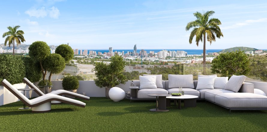 Penthouse w Finestrat, Alicante, Hiszpania 2 sypialnie, 251 mkw. nr 152149