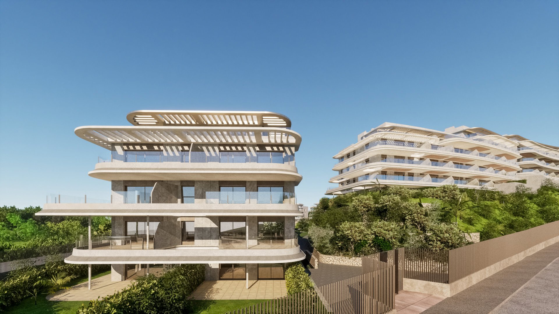 Huoneisto Mijas, Malaga, Espanja 2 makuuhuonetta, 93 m2 No. 135930
