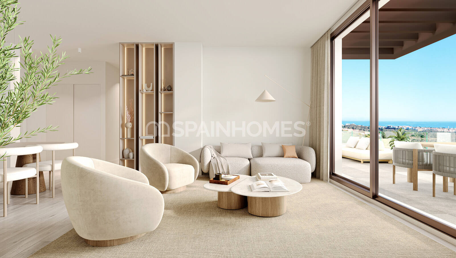 Penthouse à Mijas, Malaga, Espagne 2 chambres, 77 m2 No. 178379