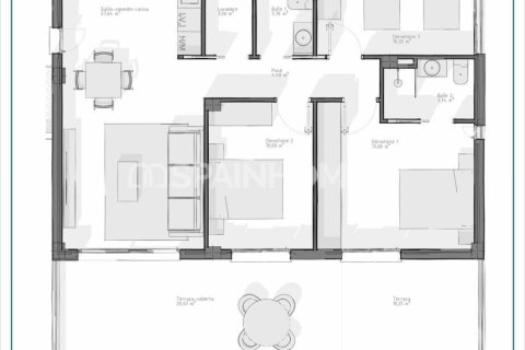 Apartamento en venta en Cuevas del Almanzora, Almería, España 3 dormitorios, 84 m2 No. 182704 - foto 11