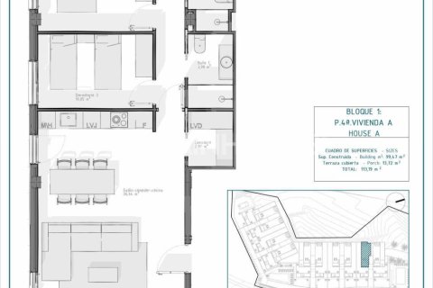 Apartamento en venta en Cuevas del Almanzora, Almería, España 3 dormitorios, 84 m2 No. 182704 - foto 16
