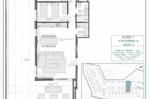 Apartamento en venta en Cuevas del Almanzora, Almería, España 3 dormitorios, 84 m2 No. 182704 - foto 14