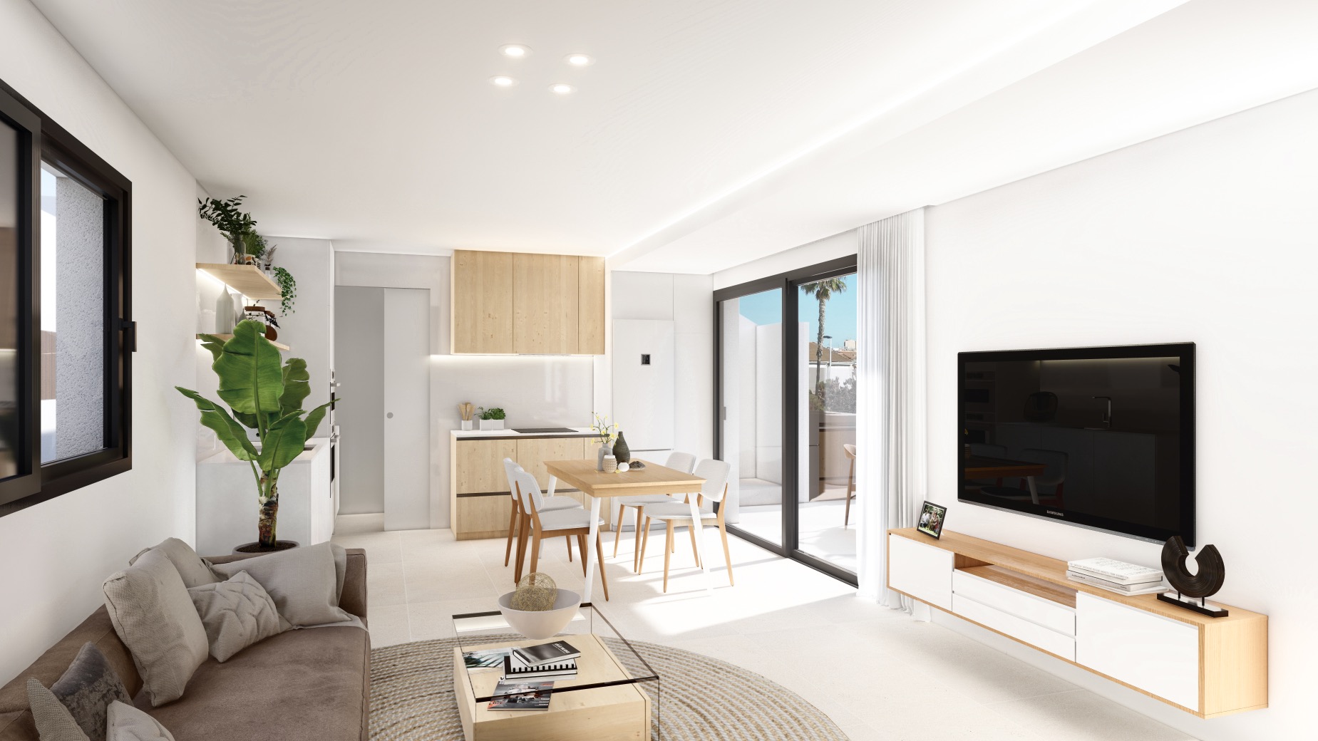 Apartamento en San Pedro del Pinatar, Murcia, España 2 dormitorios, 159 m2 No. 133182