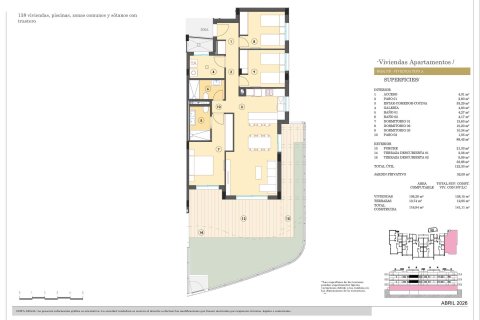 Wohnung zum Verkauf in Finestrat, Alicante, Spanien 3 Schlafzimmer, 116 m2 Nr. 189251 - Foto 18