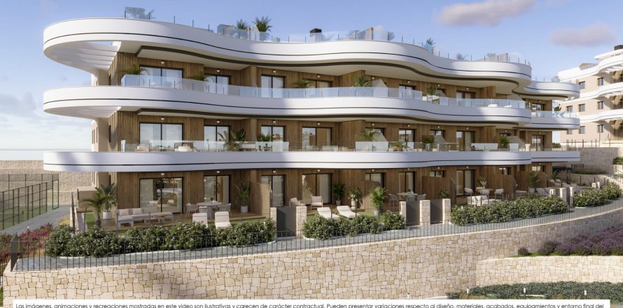Wohnung in Finestrat, Alicante, Spanien 3 Schlafzimmer, 130 m2 Nr. 189249