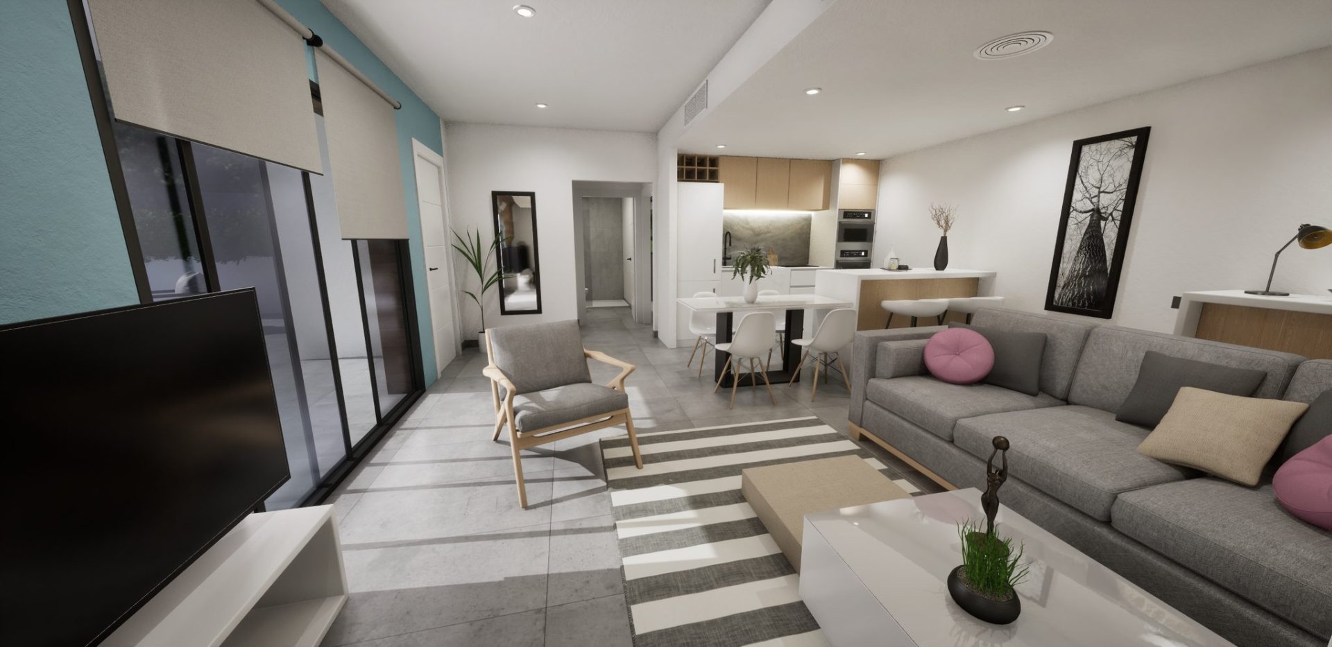 Villa a Torre-Pacheco, Murcia, Spagna 3 camere da letto, 84 mq. N° 167269