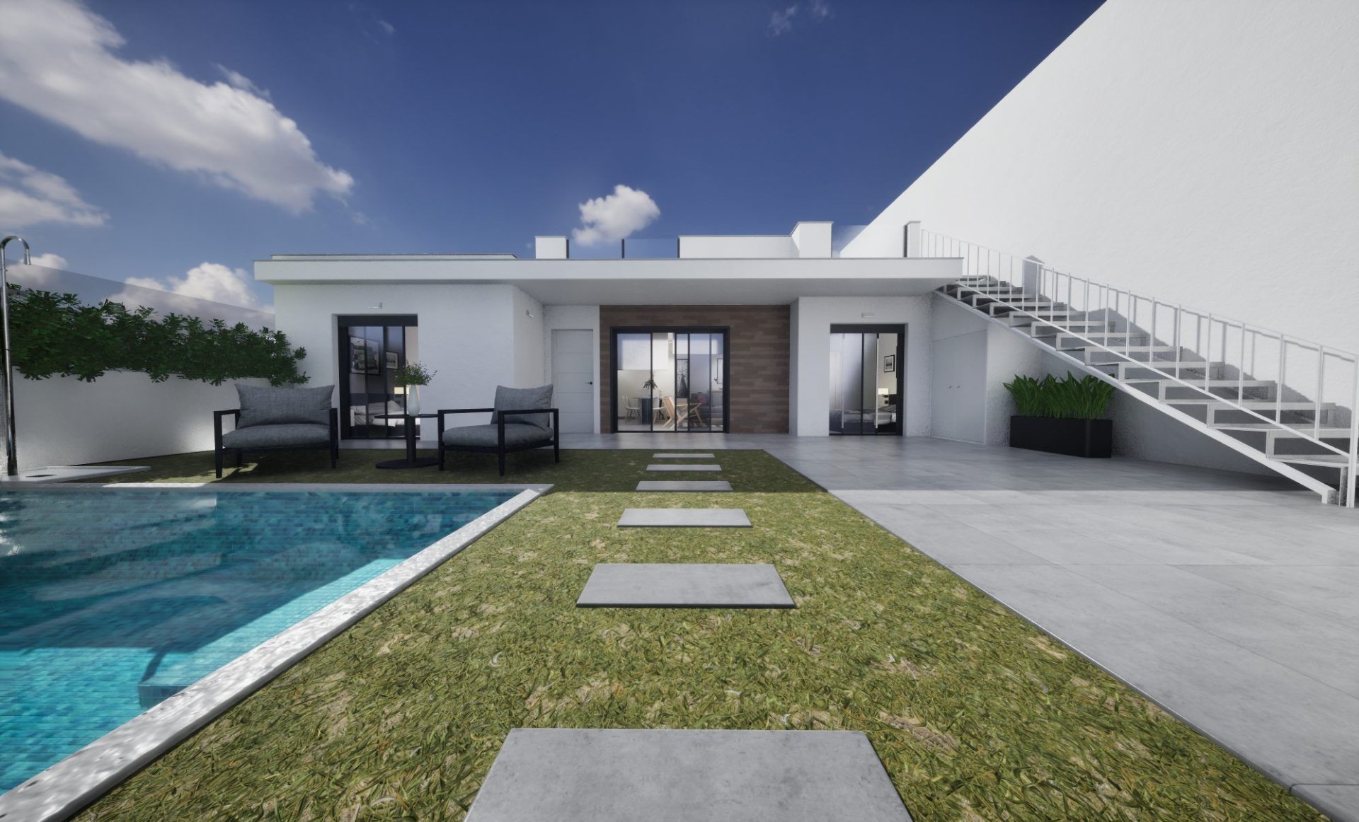 Villa a Torre-Pacheco, Murcia, Spagna 3 camere da letto, 84 mq. N° 167269
