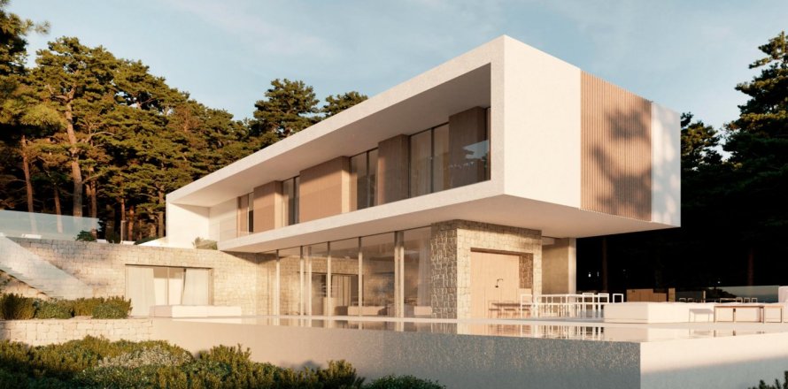 Villa i Moraira, Alicante, Spanien 4 sovrum, 544 kvm. Nr. 171039