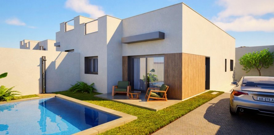 Villa i Mazarron, Murcia, Spanien 3 sovrum, 80 kvm. Nr. 167326