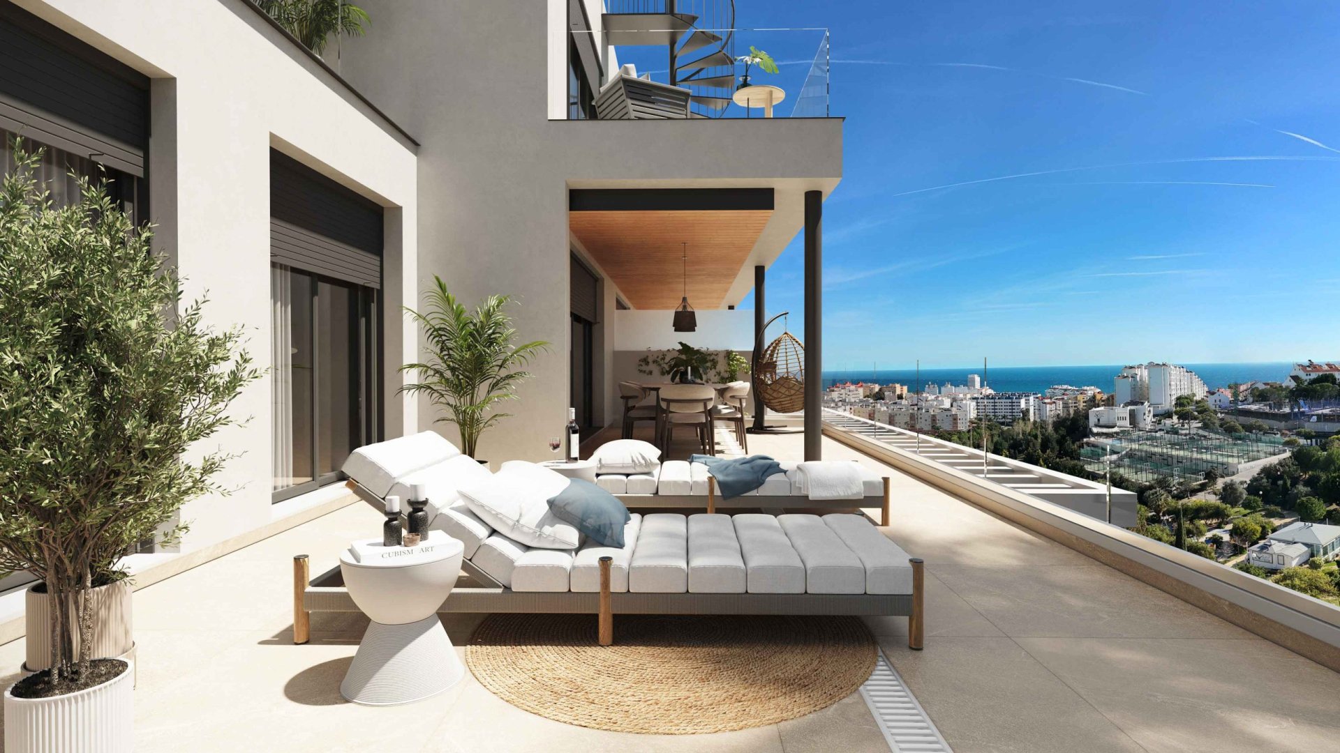 Bungalow a Estepona, Malaga, Spagna 2 camere da letto, 88 mq. N° 135490