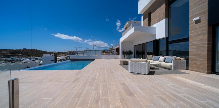 Willa w Finestrat, Alicante, Hiszpania 4 sypialnie, 486 mkw. nr 142228