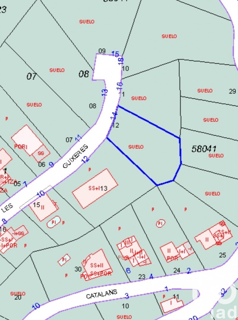 Земельный участок в Альковер, Таррагона, Испания 624м2 №185784