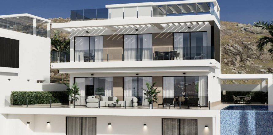 Villa en Finestrat, Alicante, España 4 dormitorios, 605 m2 No. 176659
