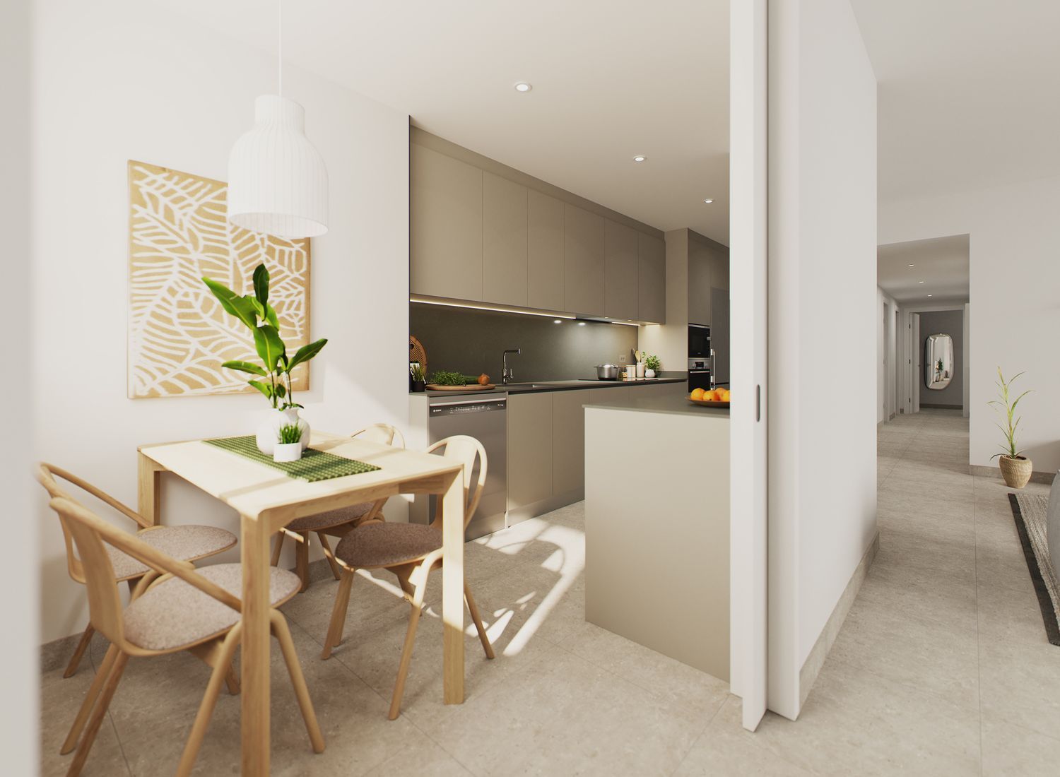 Huoneisto L'Hospitalet de Llobregat, Barcelona, Espanja 2 makuuhuonetta, 70 m2 No. 160981