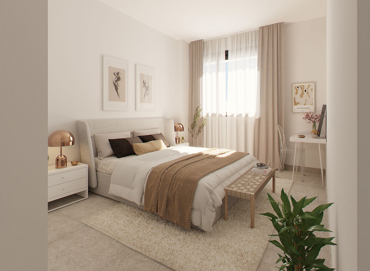Huoneisto L'Hospitalet de Llobregat, Barcelona, Espanja 2 makuuhuonetta, 70 m2 No. 160981