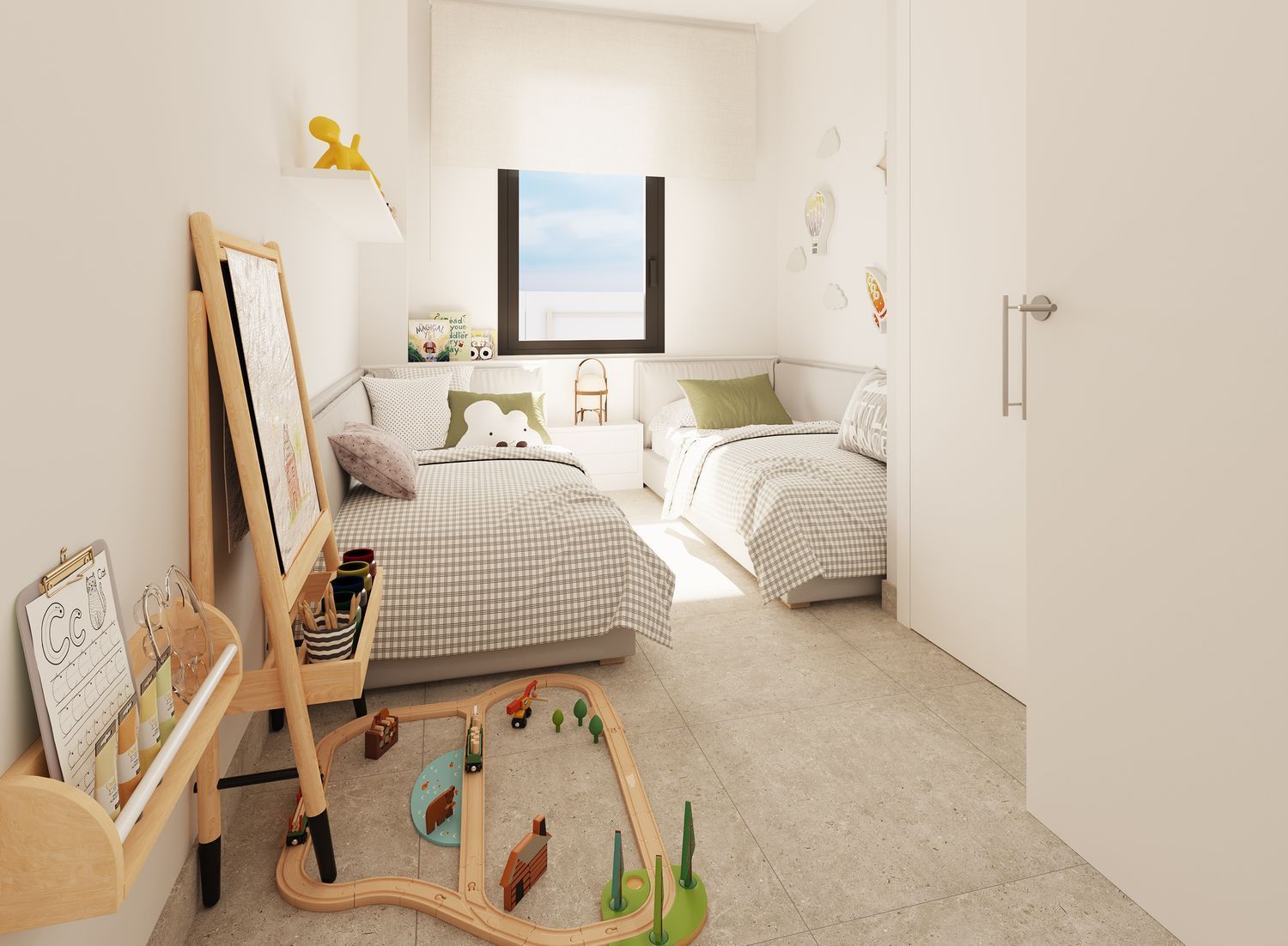 Huoneisto L'Hospitalet de Llobregat, Barcelona, Espanja 2 makuuhuonetta, 70 m2 No. 160981