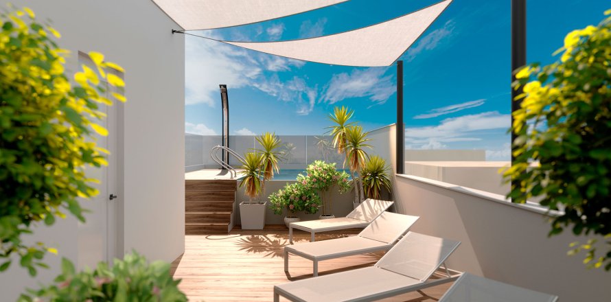 Huoneisto Torrevieja, Alicante, Espanja 1 makuuhuone, 75 m2 No. 136220