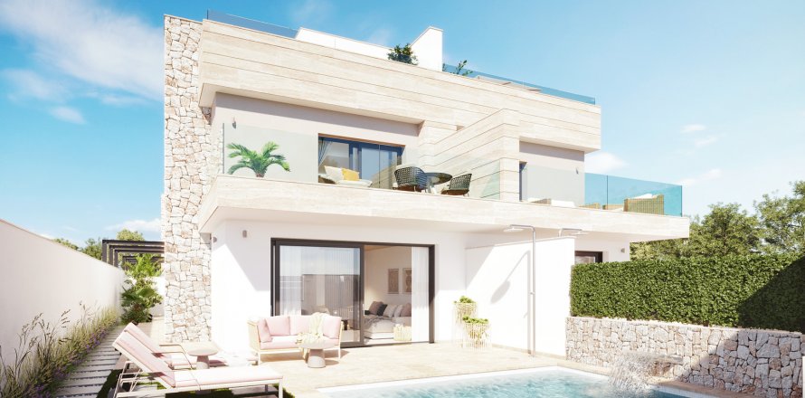 Villa San Pedro del Pinatar, Murcia, Espagne 3 chambres, 151 m2 No. 110257