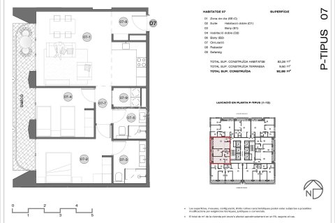 Apartment à vendre à Principado De Andorra (Ninguna Poblacion Tiene C.P.), Lleida, Espagne, 2 chambres, 92 m2 No. 157027 - photo 7