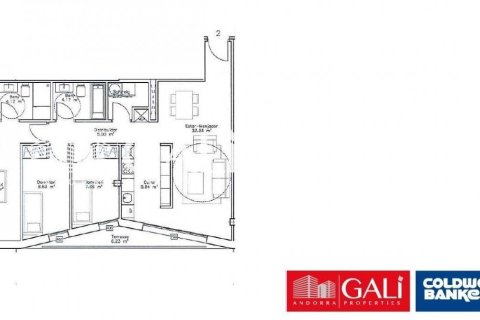 Huoneisto vuokrattavana Principado De Andorra (Ninguna Poblacion Tiene C.P.), Lleida, Espanja, 3 makuuhuonetta, 91 m2 No. 156698 - kuva 11