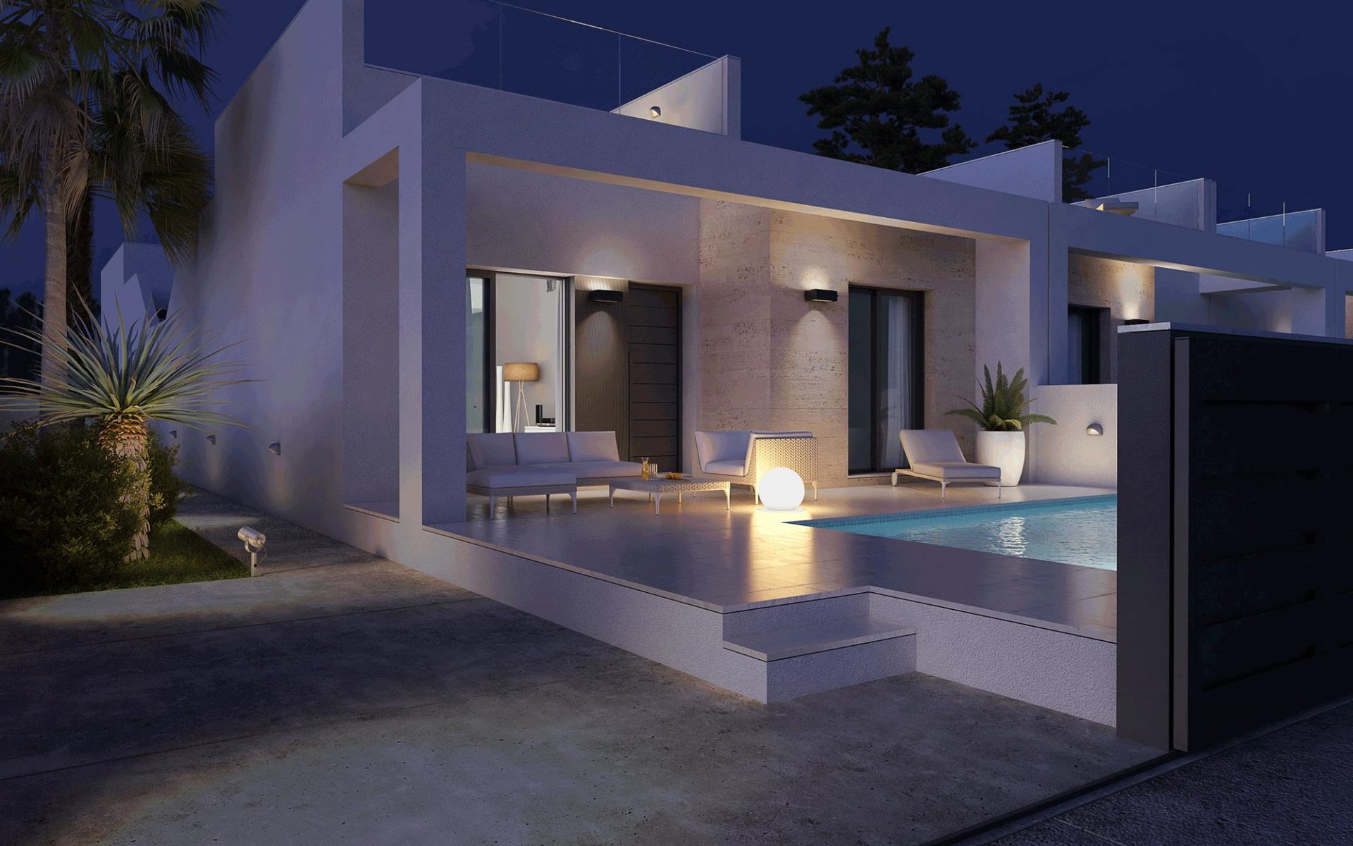 Villa in Daya Nueva, Alicante, Spanien 3 Schlafzimmer,  Nr. 81055