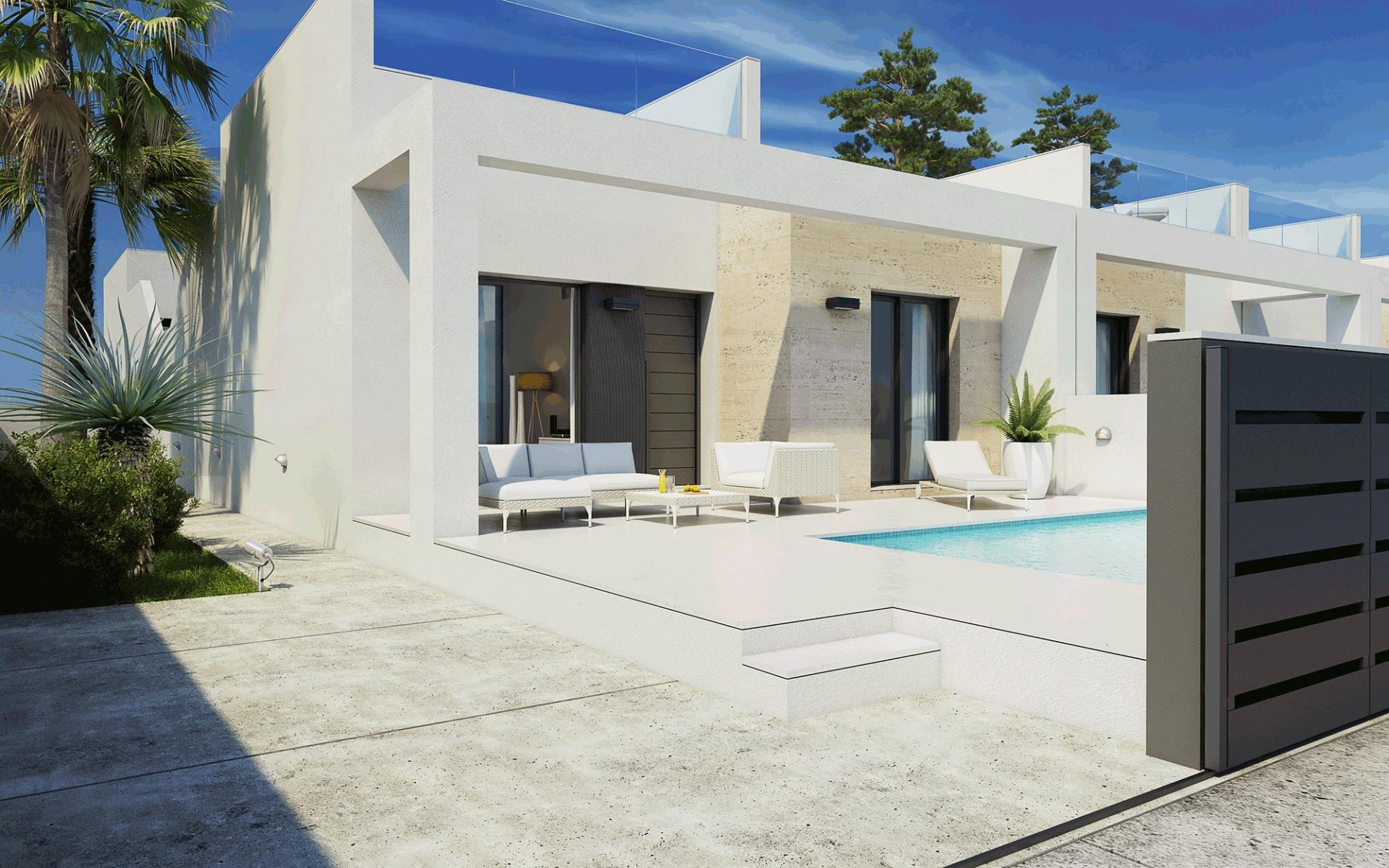 Villa in Daya Nueva, Alicante, Spanien 3 Schlafzimmer,  Nr. 81055