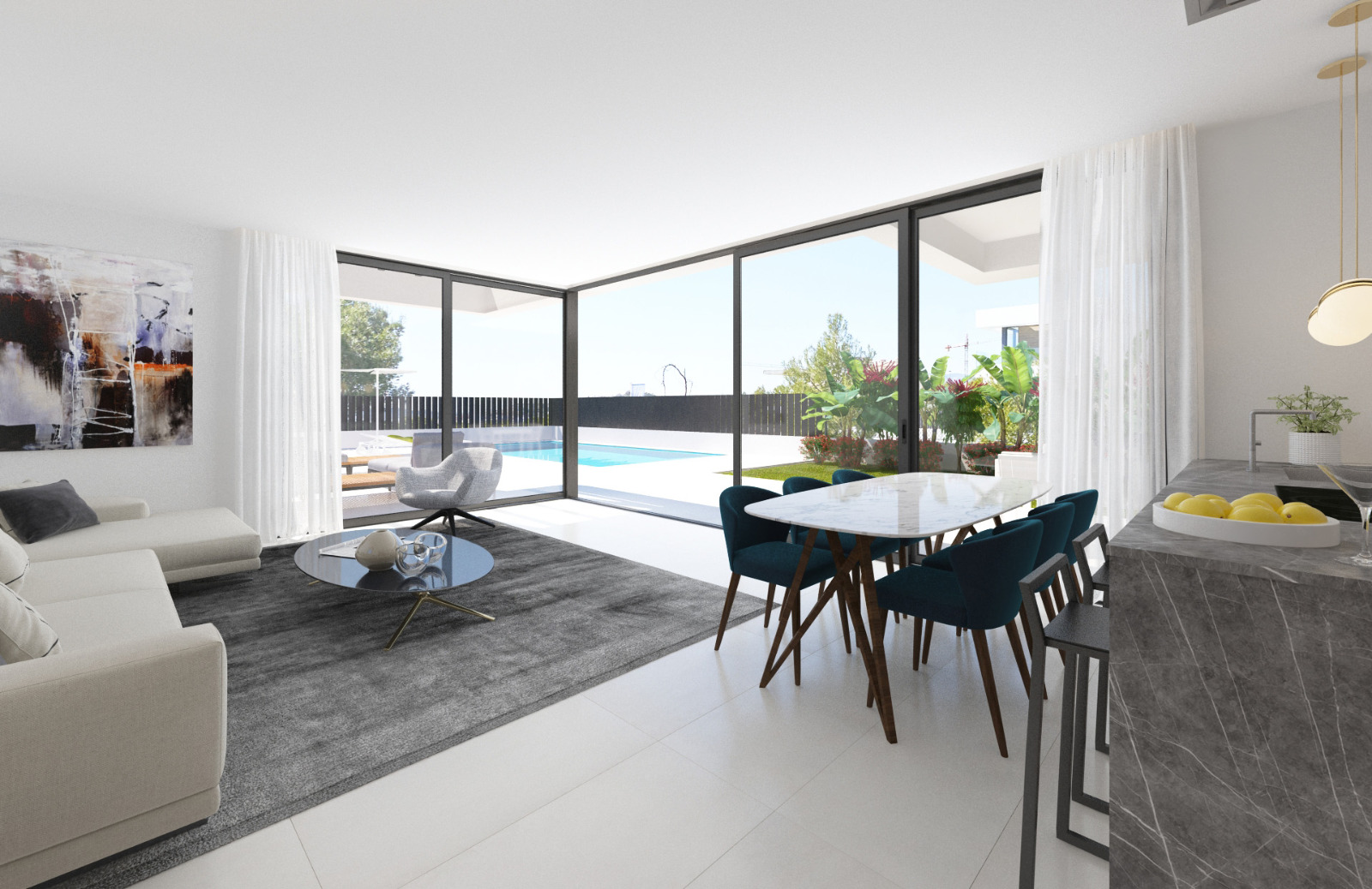 Villa en Finestrat, Alicante, España 3 dormitorios,  No. 81056