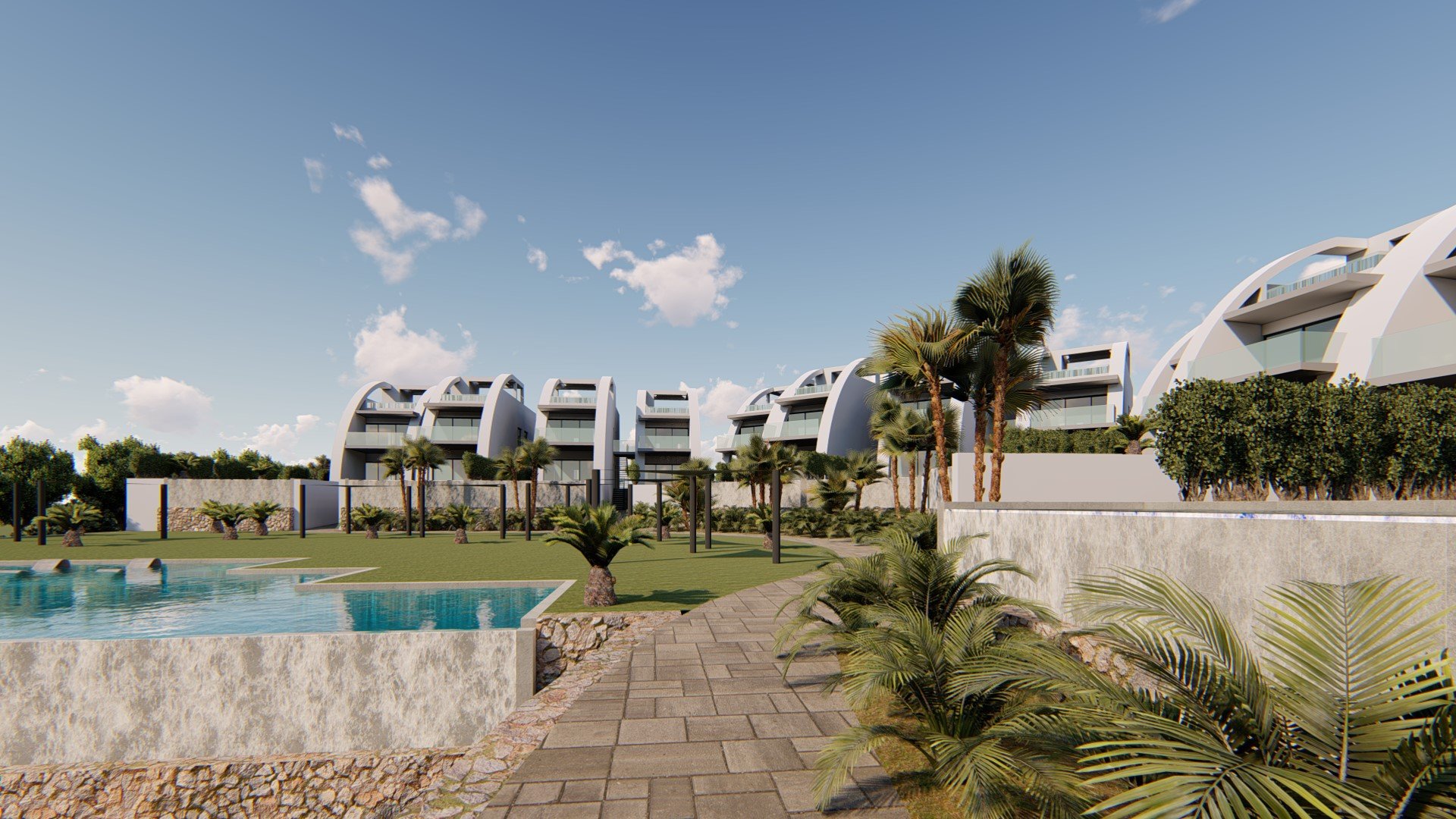 Apartment in Rojales, Alicante, Spain 3 bedrooms, 102 sq.m. No. 81054
