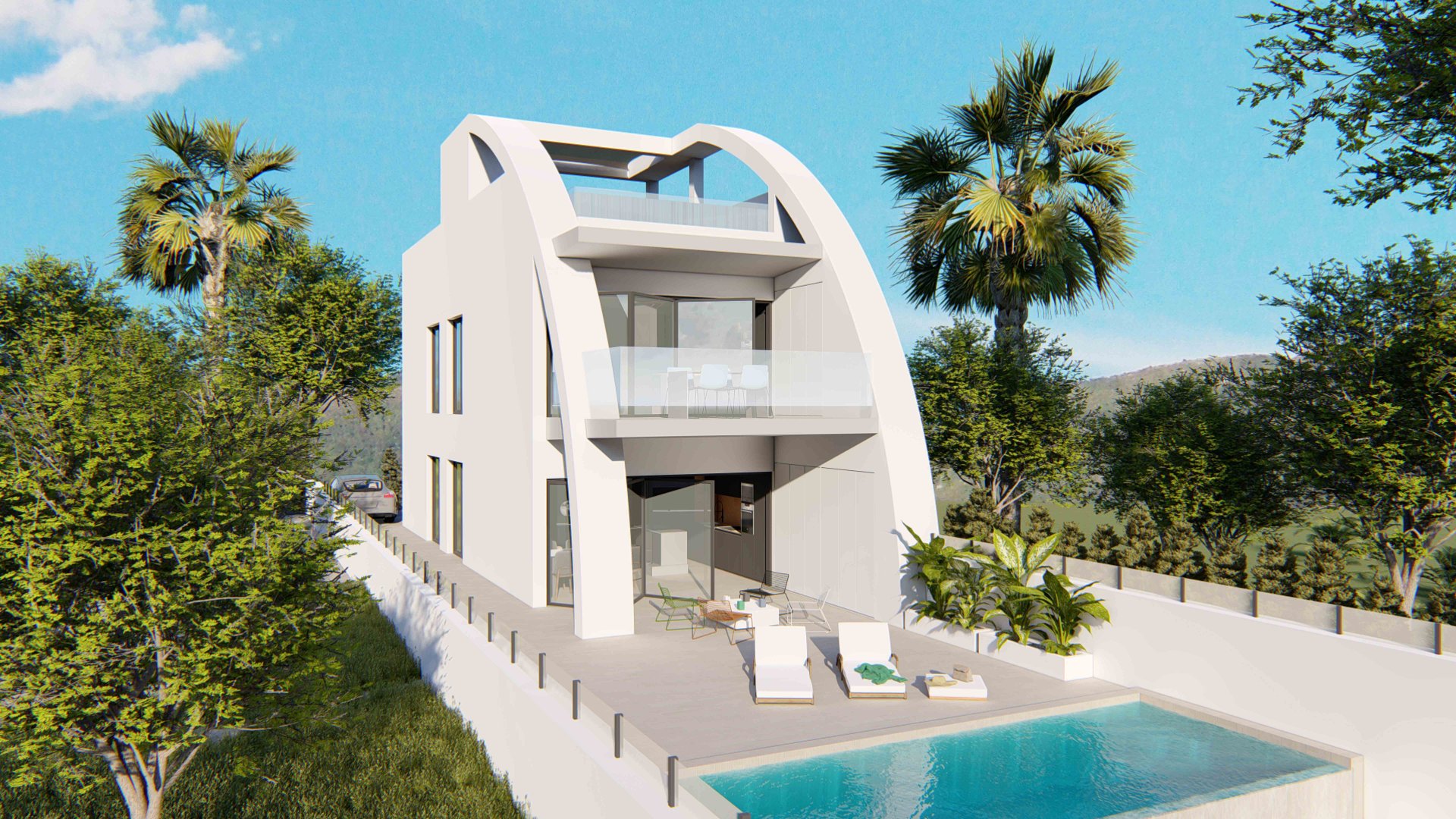 Apartment in Rojales, Alicante, Spain 3 bedrooms, 102 sq.m. No. 81054