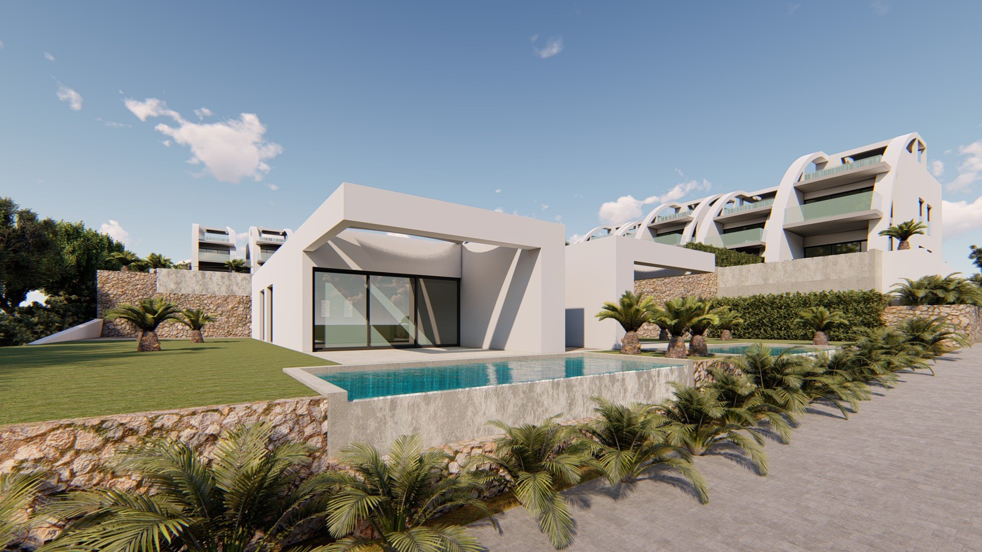 Apartment in Rojales, Alicante, Spain 3 bedrooms, 102 sq.m. No. 81054