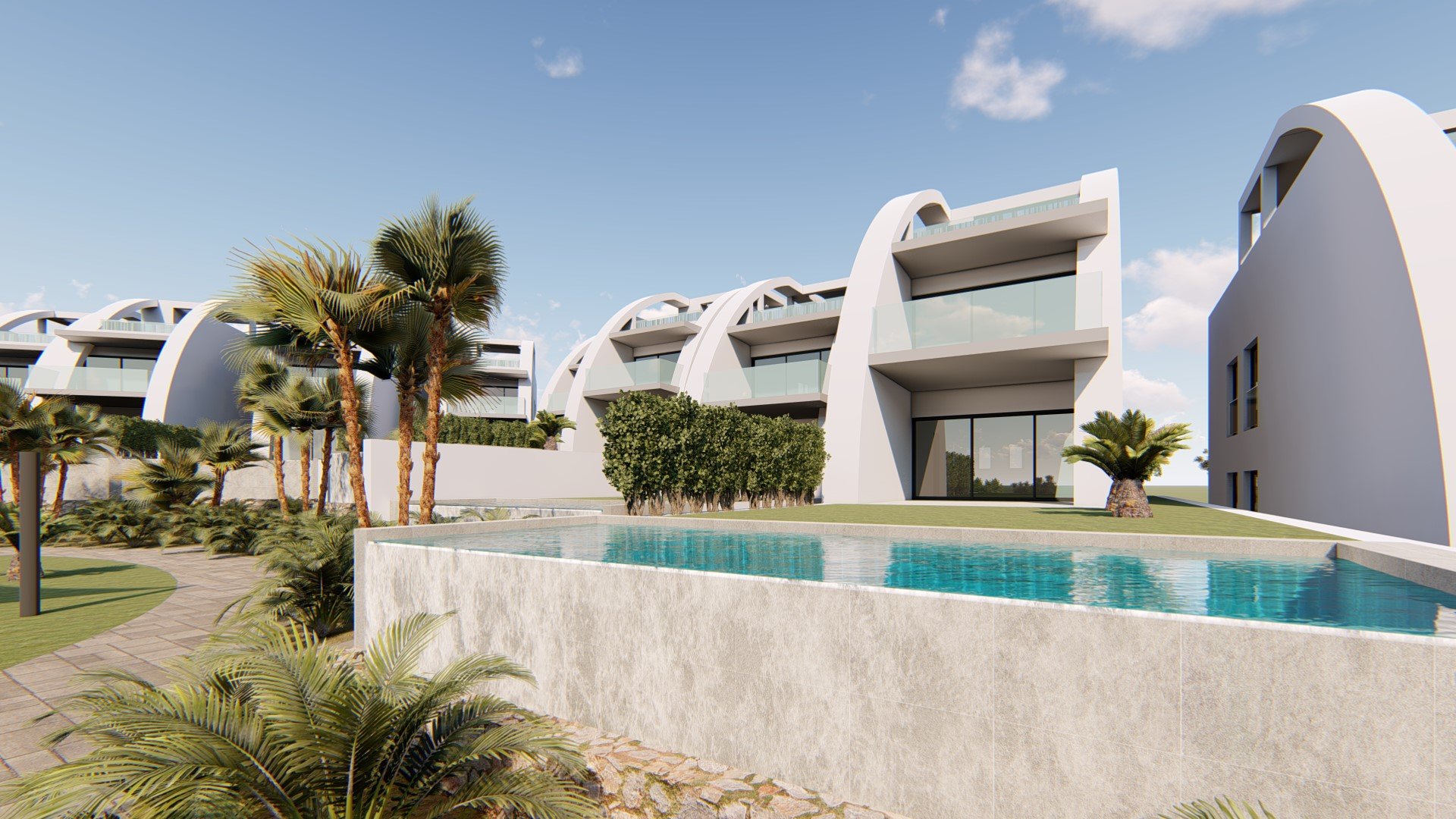 Apartment in Rojales, Alicante, Spain 3 bedrooms, 102 sq.m. No. 81054