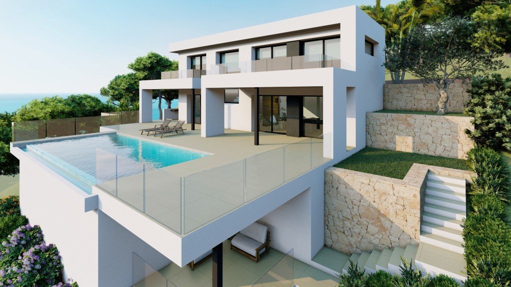 Villa en Moraira, Alicante, España 3 dormitorios, 548 m2 No. 144997