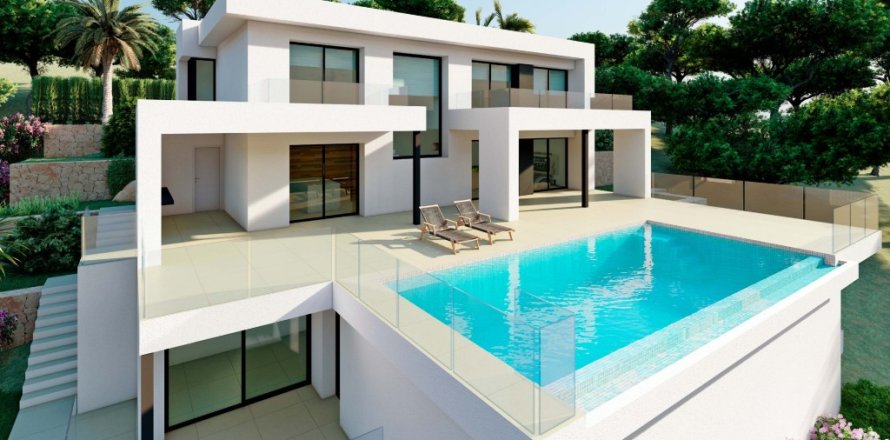 Villa in Moraira, Alicante, Spain 3 bedrooms, 548 sq.m. No. 144997