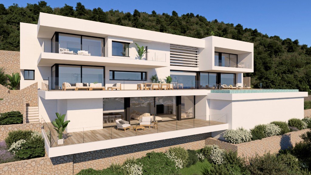 Villa in Moraira, Alicante, Spanien 5 Schlafzimmer, 1401 m2 Nr. 145001