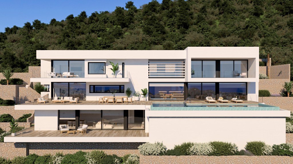 Villa in Moraira, Alicante, Spanien 5 Schlafzimmer, 1401 m2 Nr. 145001