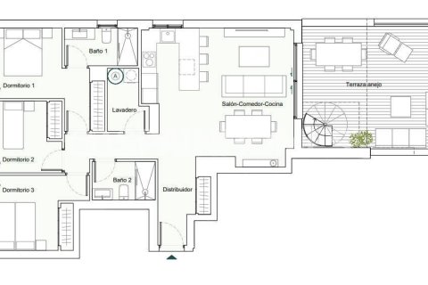 Penthouse for sale in Estepona, Malaga, Spain 3 bedrooms, 136 sq.m. No. 194781 - photo 22