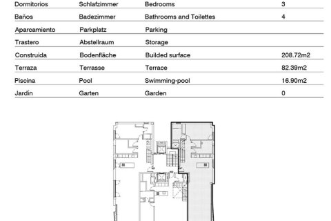 Huoneisto myytävänä Mallorca, Espanja, 3 makuuhuonetta, 224 m2 No. 143595 - kuva 18
