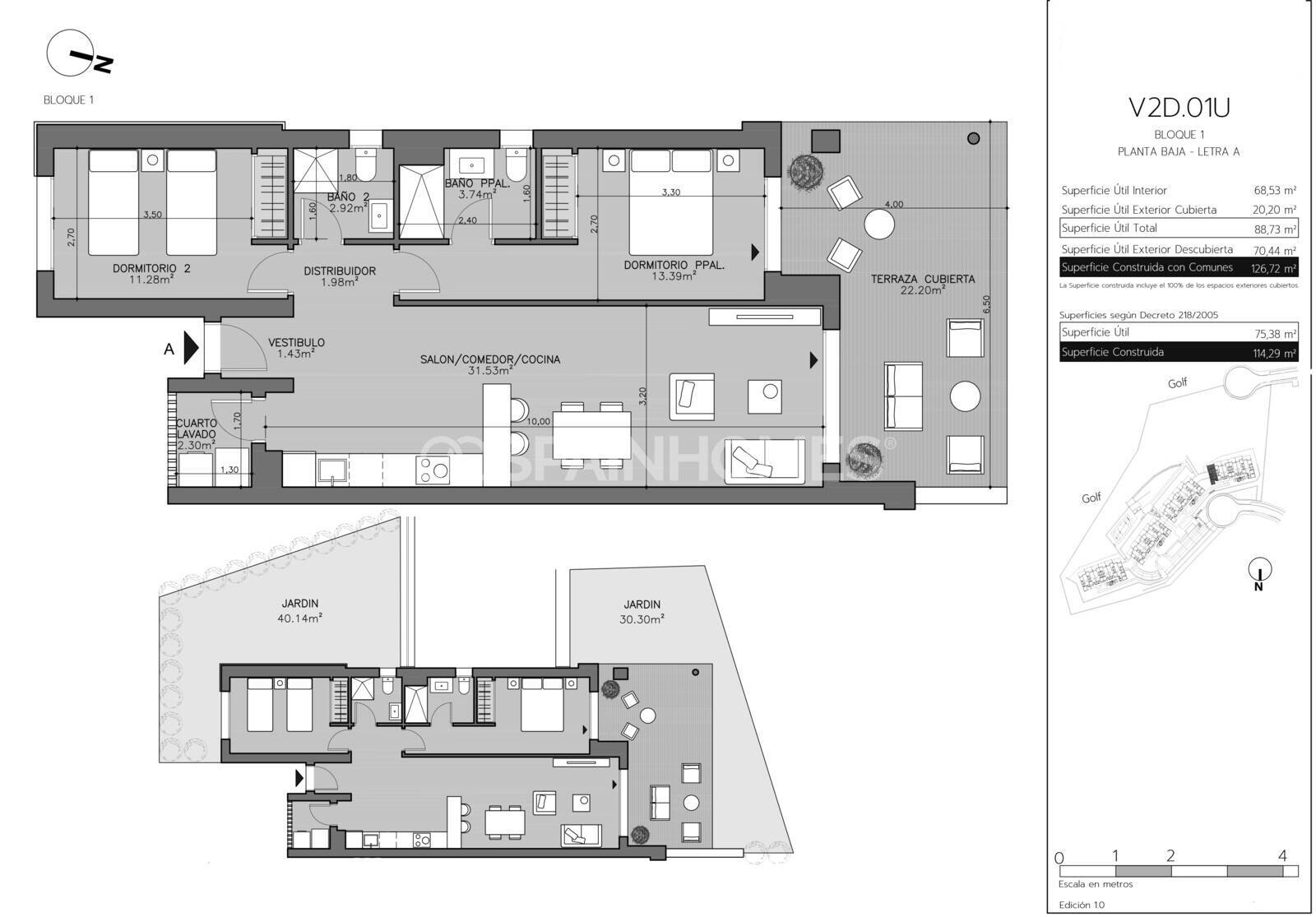 Apartamento en San Roque, Cádiz, España 2 dormitorios, 65 m2 No. 148834