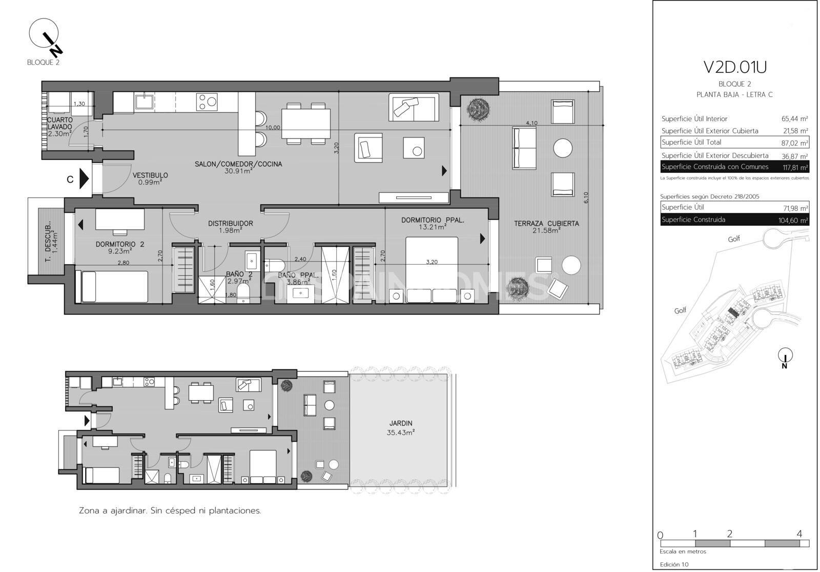 Wohnung in San Roque, Cadiz, Spanien 3 Schlafzimmer, 98 m2 Nr. 148836