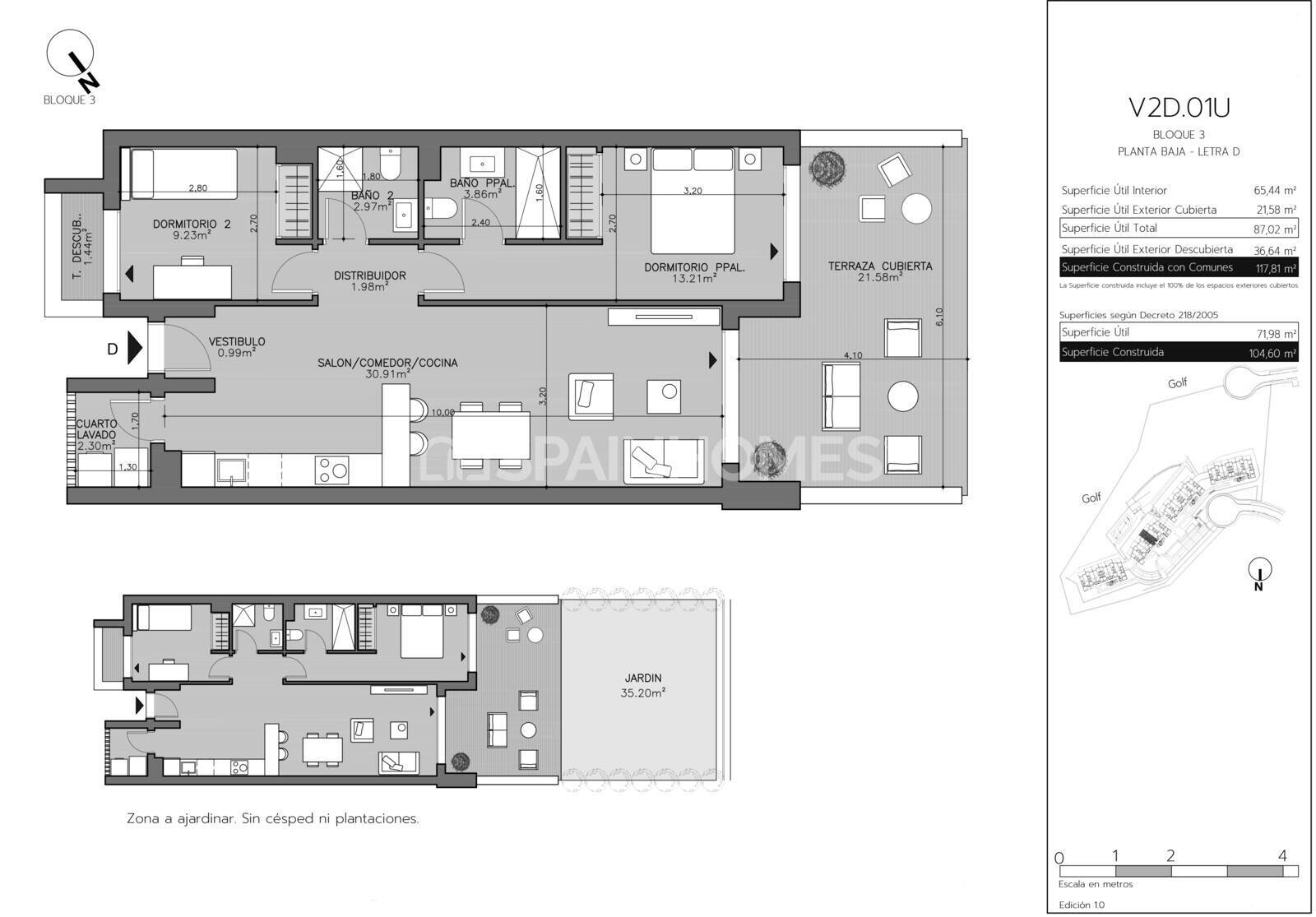 Wohnung in San Roque, Cadiz, Spanien 3 Schlafzimmer, 98 m2 Nr. 148836